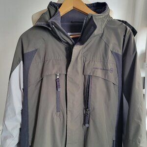 FREE COUNTRY Men’s Outdoor All Weather Windbreaker Jacket (Size: Medium)